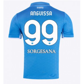 SSC Napoli Frank Anguissa #99 Hemmatröja 2024-25 Kortärmad